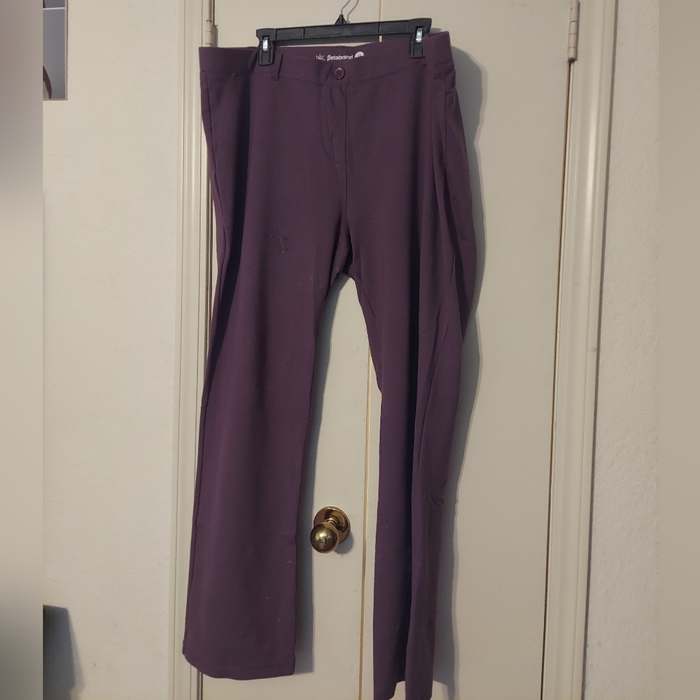 Betabrand Purple Ankle 3xl